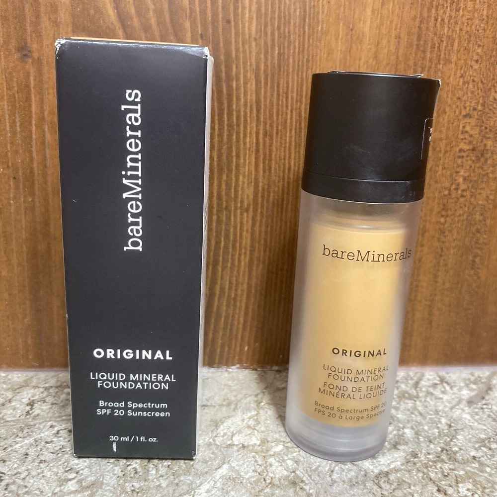 bareMinerals Original Liquid Foundation Warm Tan 22 1 oz New Sealed